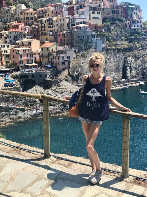 Allie in Italy